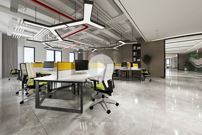 高端现代办公室装修设计VR欣赏